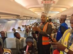 FG receives 150 Nigerians returtnees from Agadez Niger republic