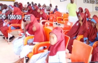 Yobe Children’s Academy Young Farmers Club celebrate World Food Day.