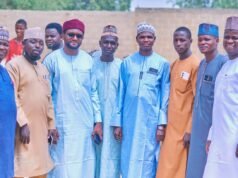 Dr. Aminu Dauda Distributes Atamfa Materials to 300 Women in Malam Madori