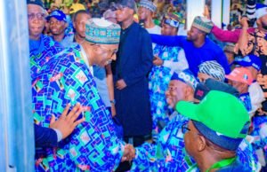 Babandede Storms APC Convention, Emerges Crowd Favourite in Abuja
